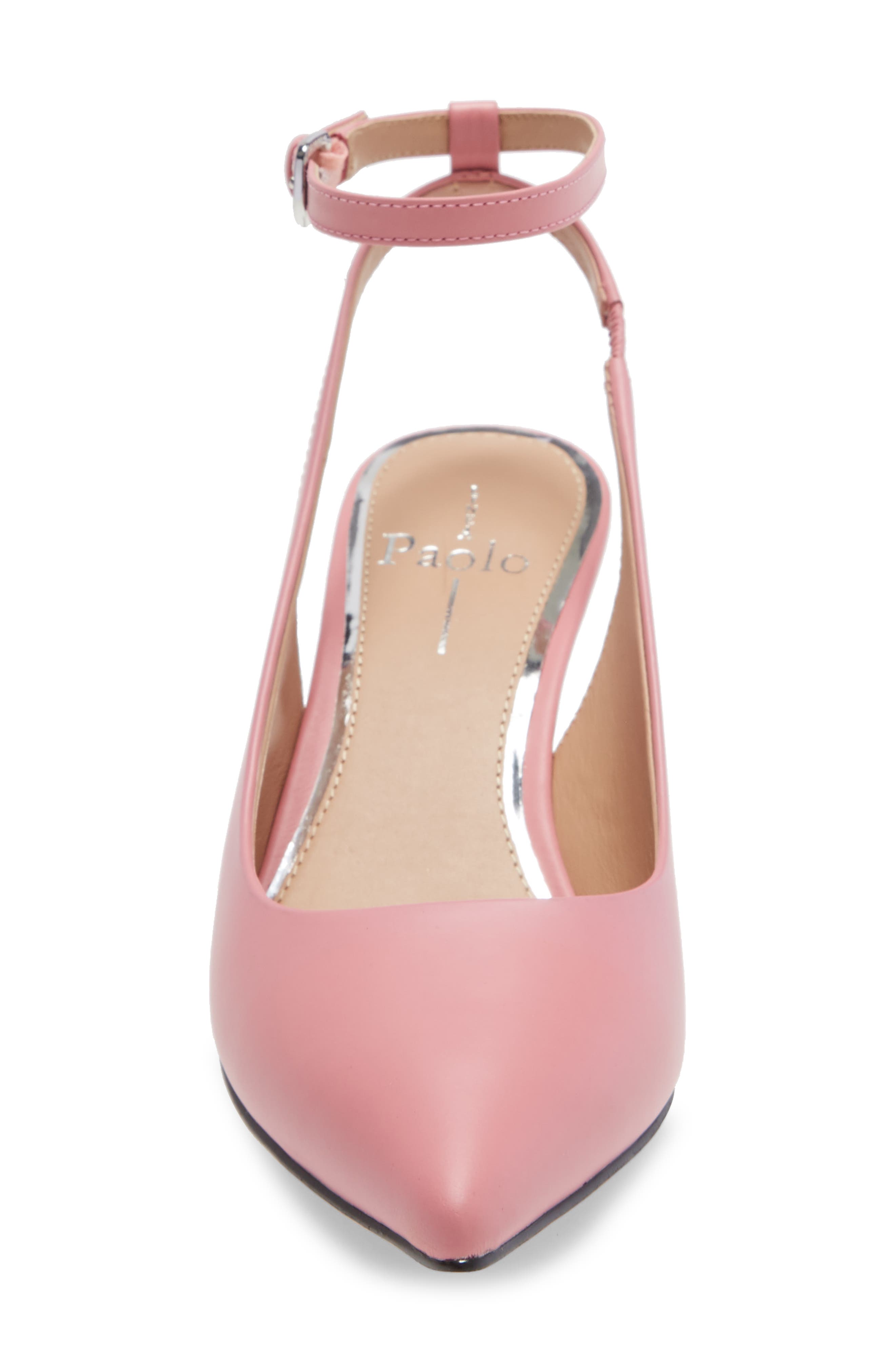 Callen Slingback Pump, Alternate, color, BUBBLEGUM LEATHER