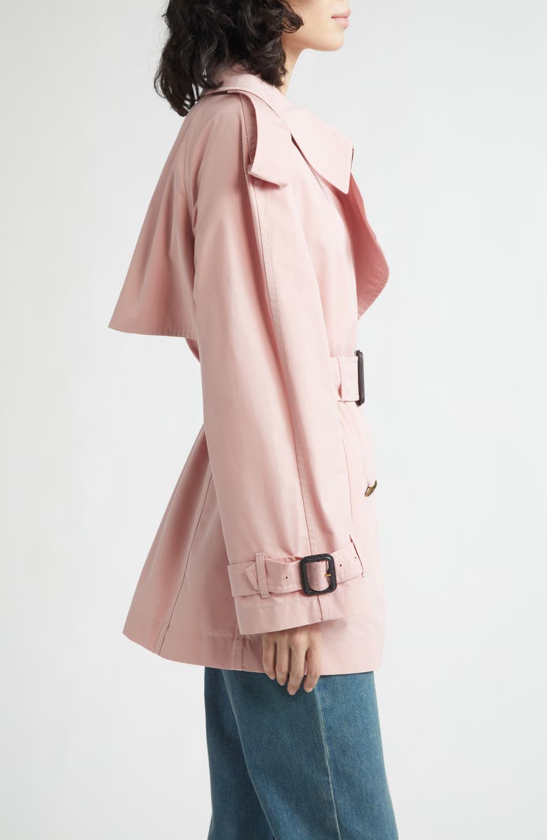 Burberry Fitzrovia Belted Trench Coat, Alternate, color, Begonia Pink Ww Pro