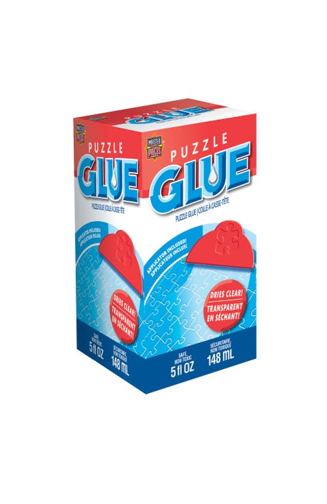 Jigsaw Puzzle Glue with Applicator - 5oz