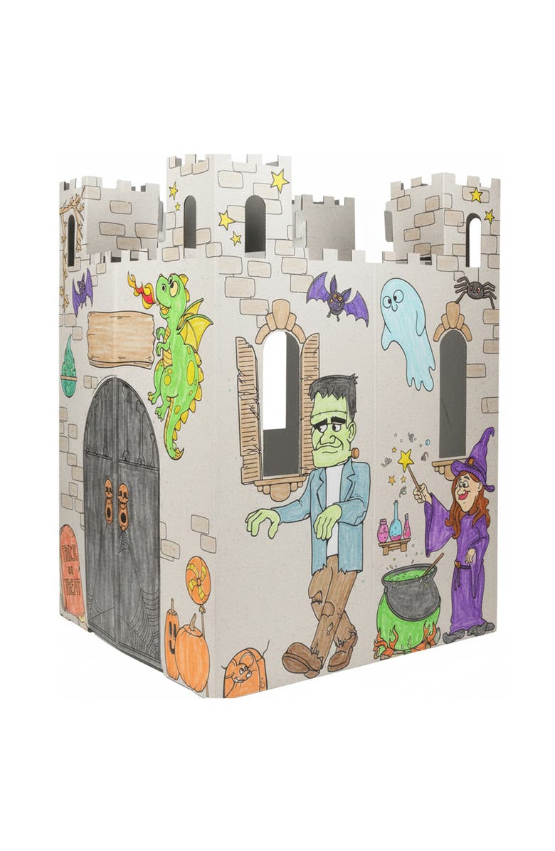 Easy Playhouse Haunted Castle Kids Art & Craft, Alternate, color, Multicolored
