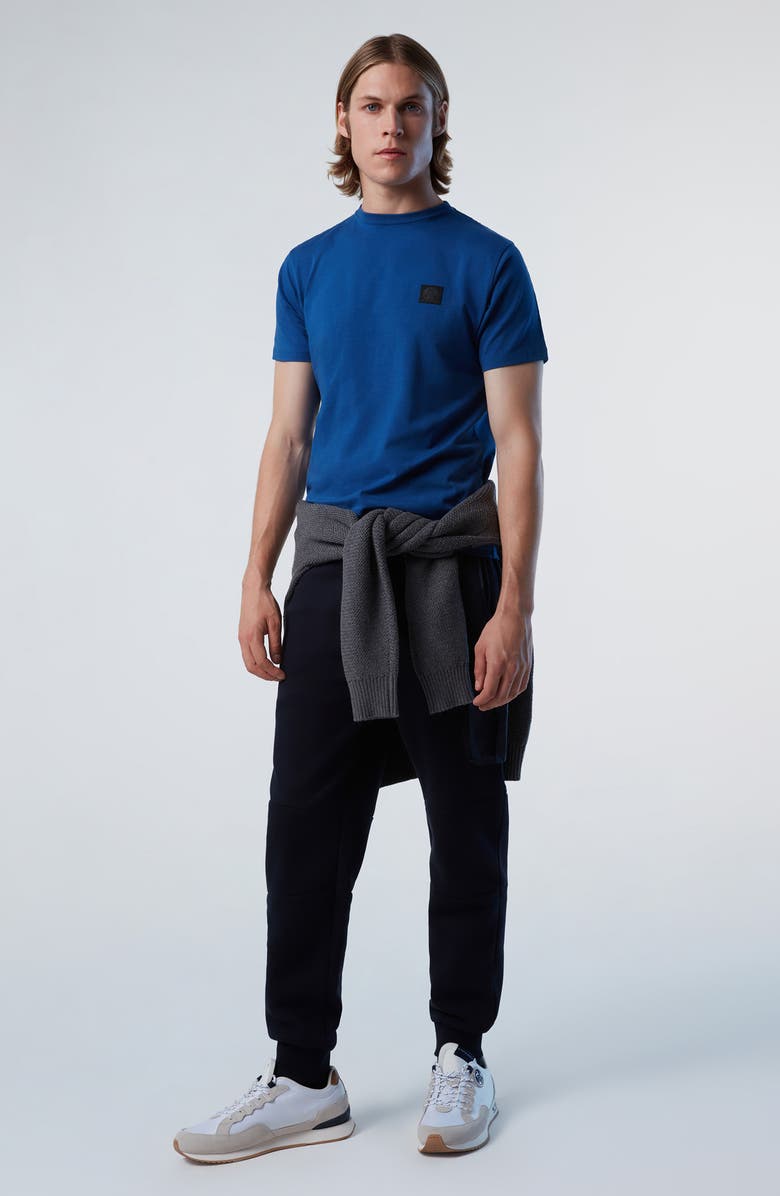 NORTH SAILS Logo Embroidered Cotton Stretch Jersey T-Shirt, Alternate, color,