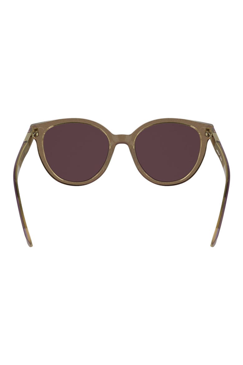 Le Pliage 52mm Gradient Round Sunglasses, Alternate, color, GLITTER PURPLE