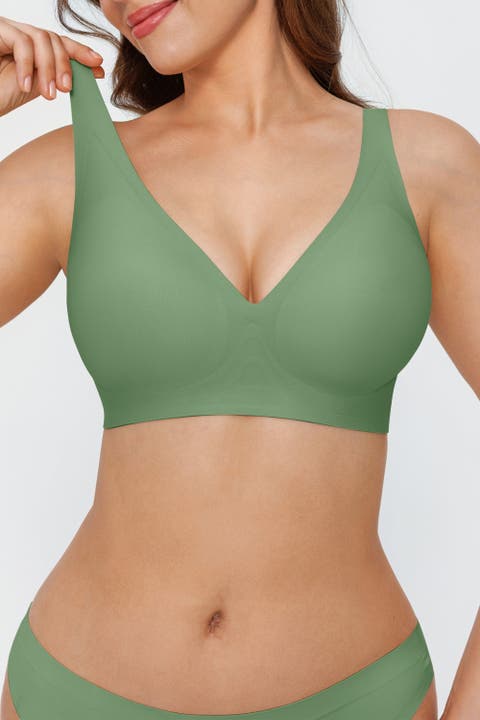 Seamless Wireless Jelly Minimizer Everydaywear Bra