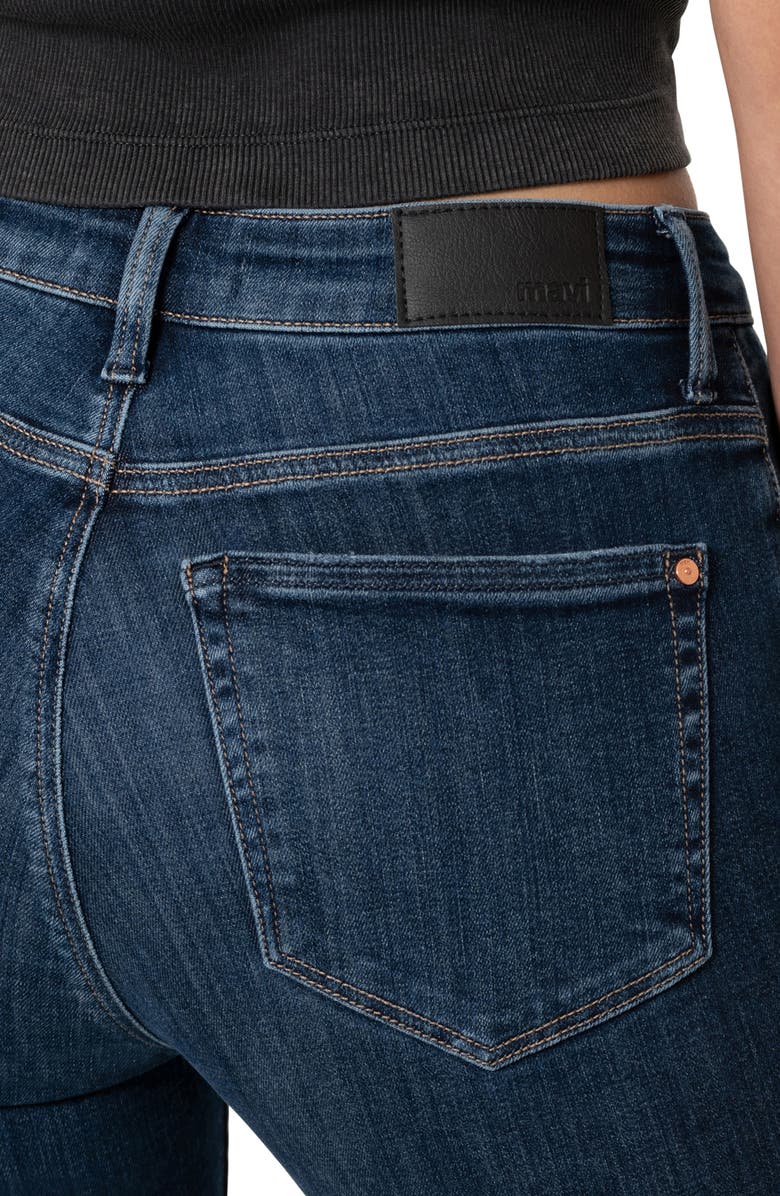 Mavi Jeans Tess High Waist Ankle Skinny Jeans, Alternate, color, 