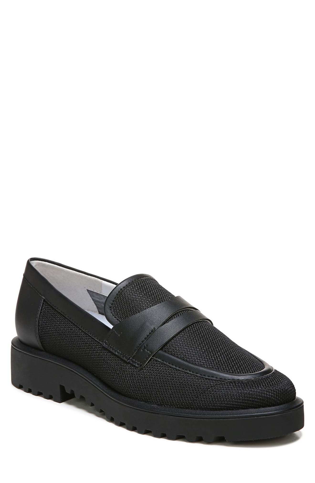 Franco Sarto Cassandra Lug Sole Penny Loafer, Main, color, 