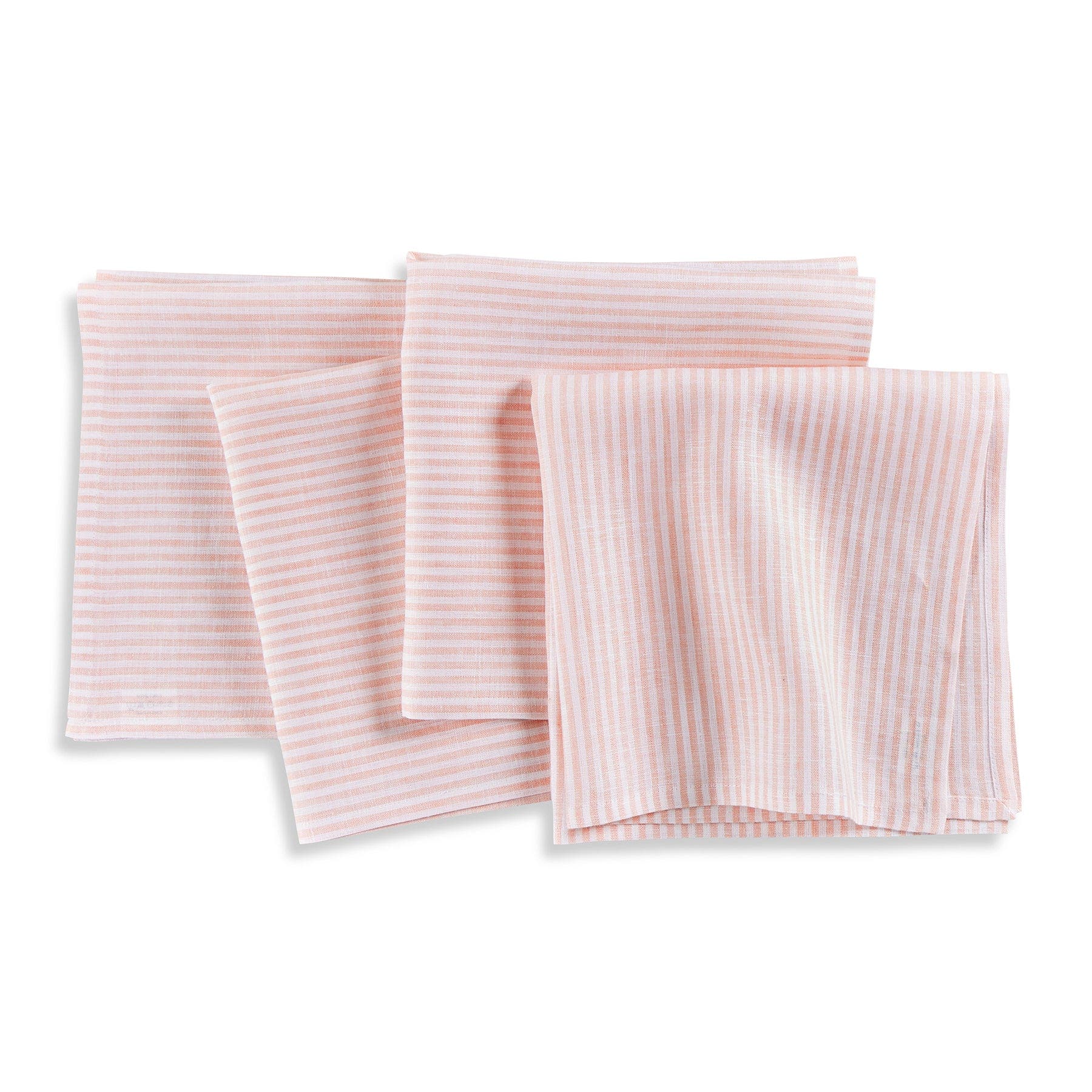 Peach and White