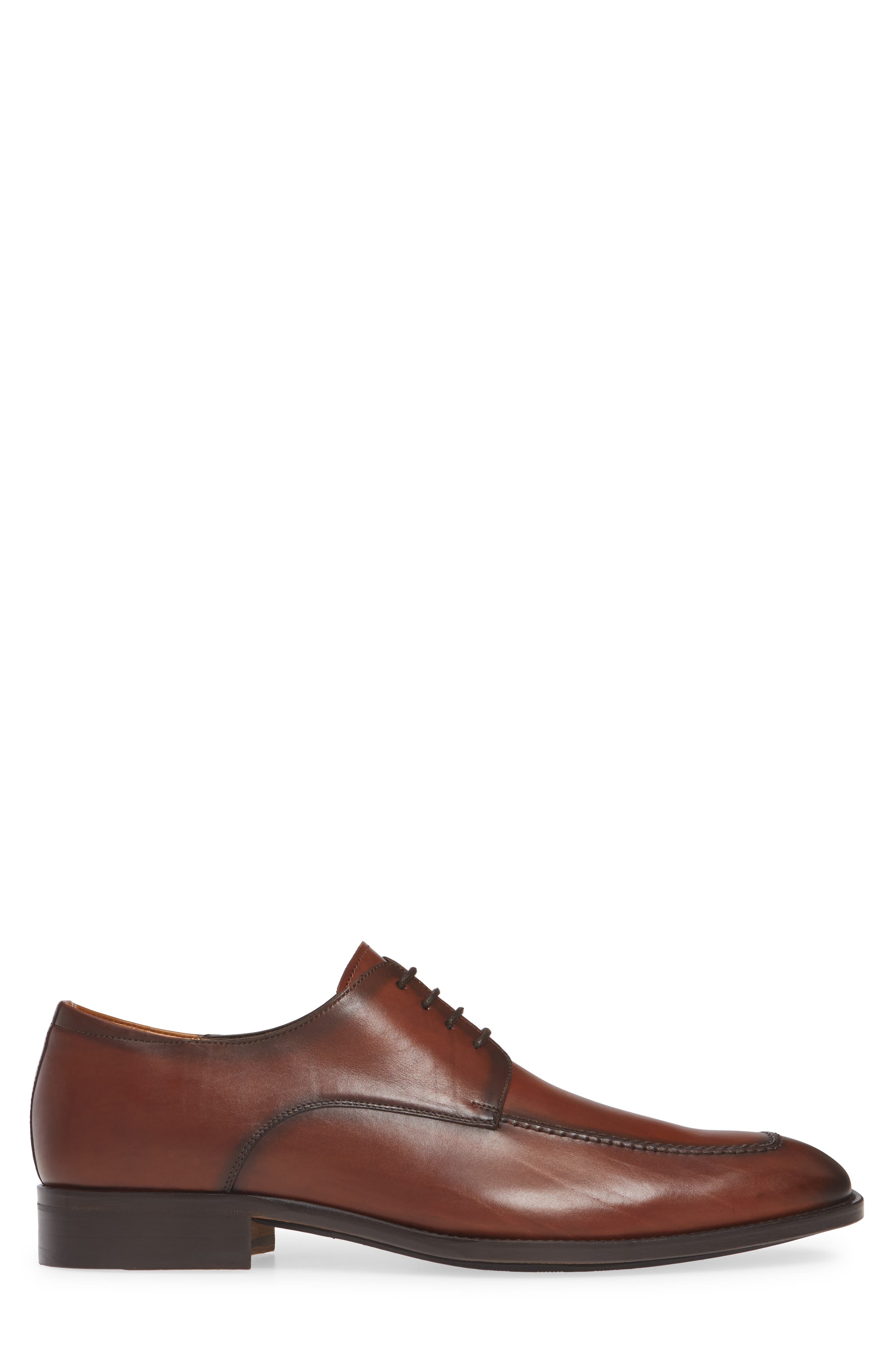 Moc Toe Derby, Alternate, color, COGNAC