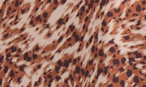 Jones New York Leopard Print Tunic In Brown