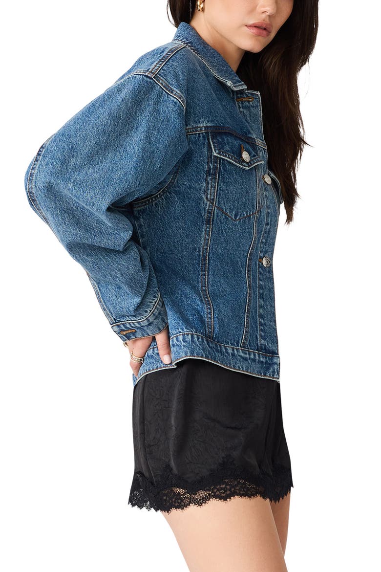 Henrietta Denim Jacket, Alternate, color, IMPERIAL BLUE