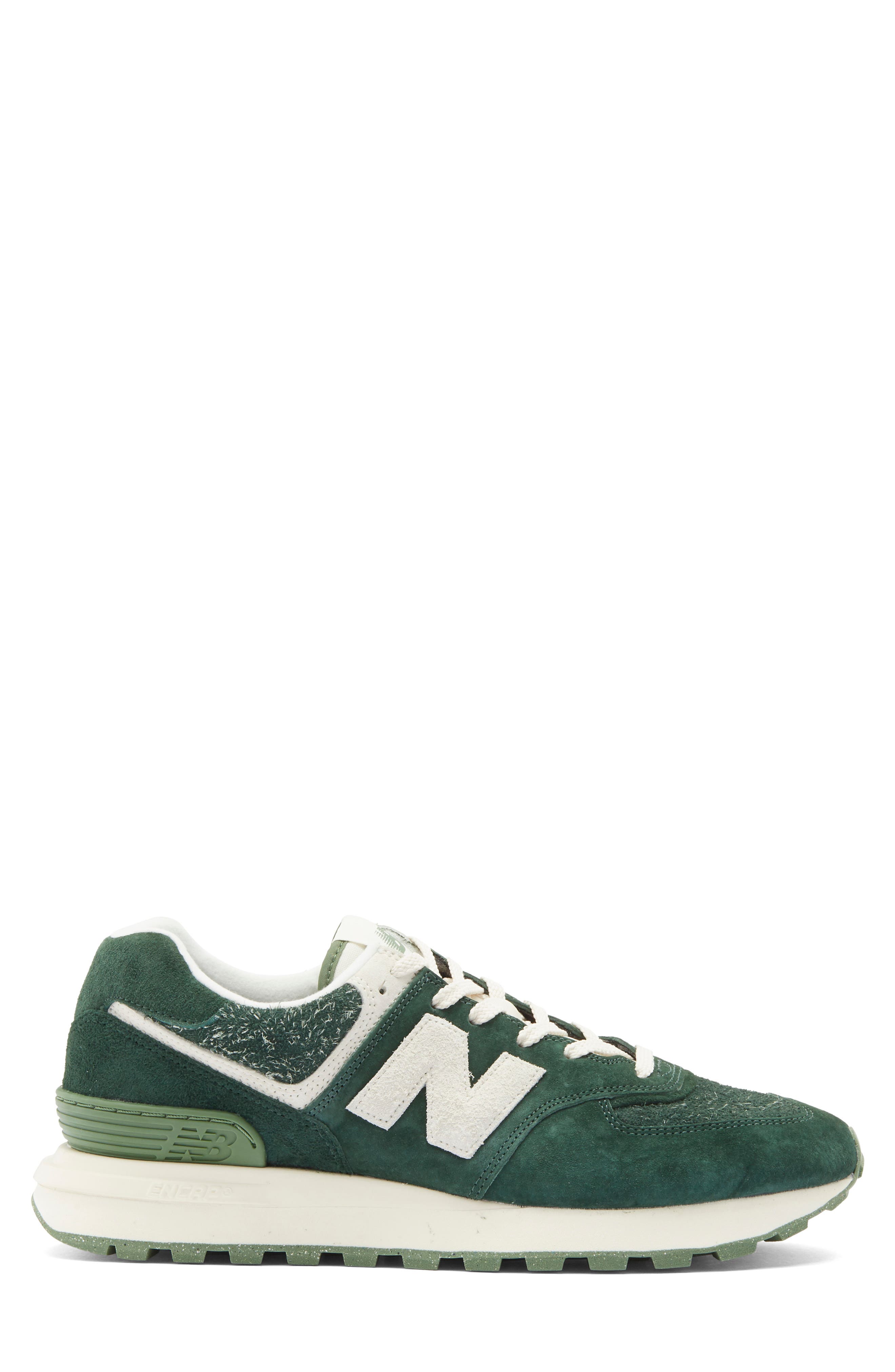 New Balance Gender Inclusive 574 Sneaker, Alternate, color, Jungle Green/ Turtledove