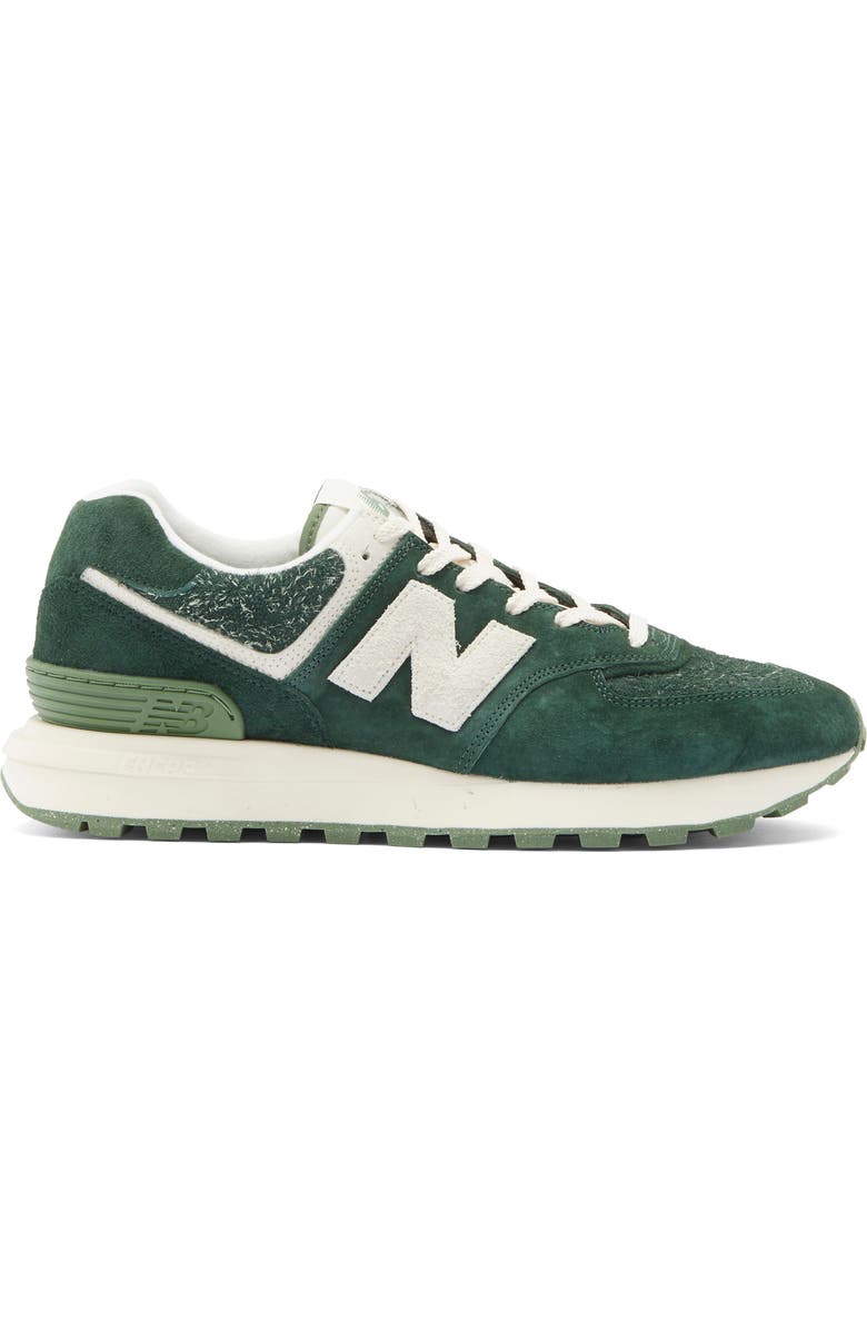 New Balance Gender Inclusive 574 Sneaker, Alternate, color, Jungle Green/ Turtledove