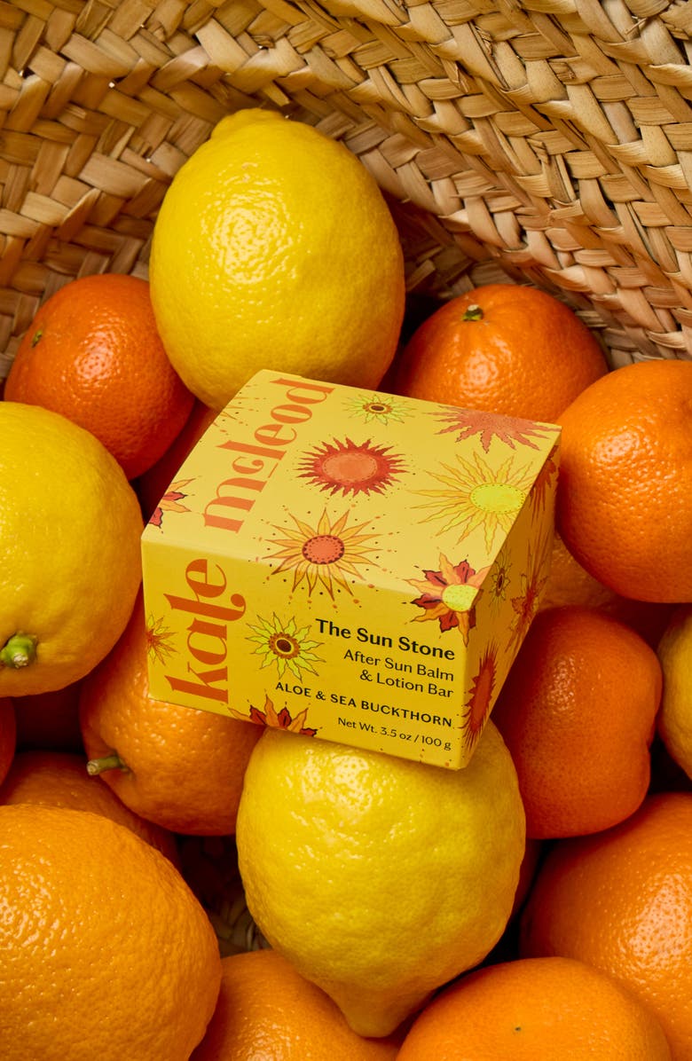 Kate McLeod The Sun Stone After Sun Balm & Lotion Bar, Alternate, color, 