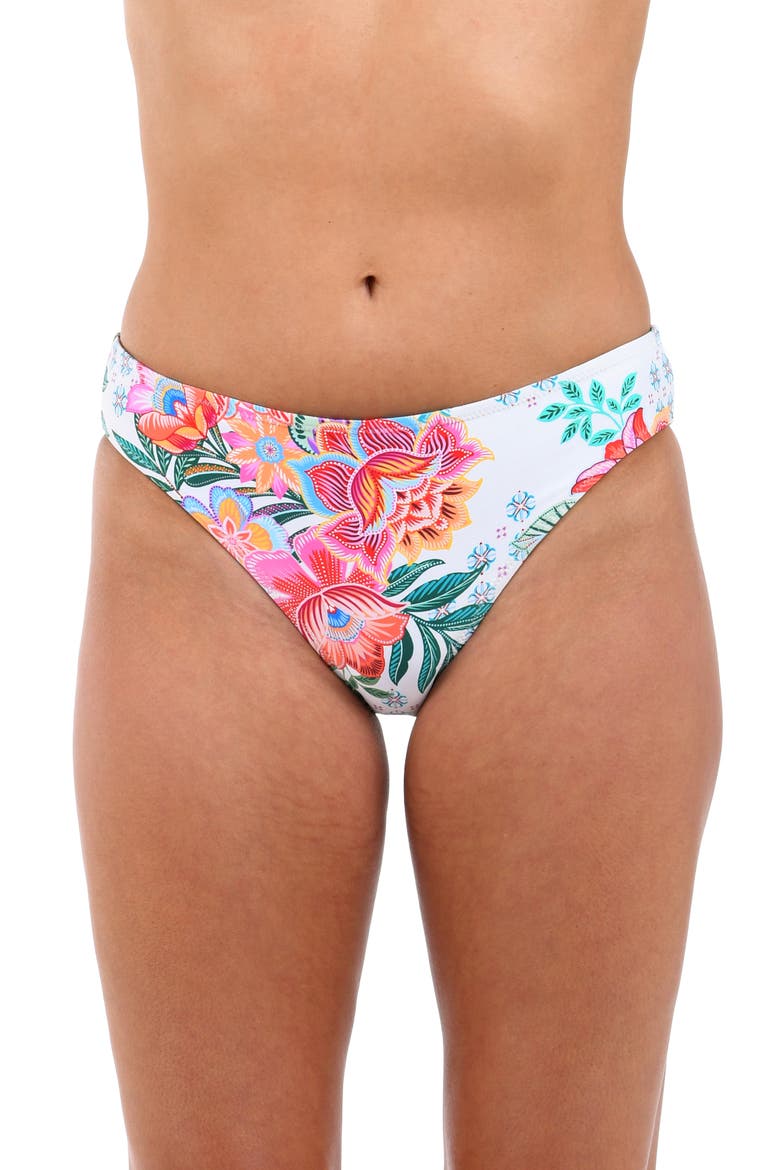 Riviera Reversible Hipster Bikini Bottoms, Main, color, WHITE