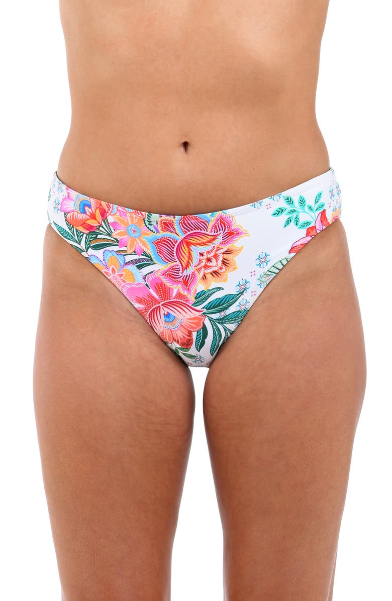 La Blanca Riviera Reversible Hipster Bikini Bottoms, Main, color, 