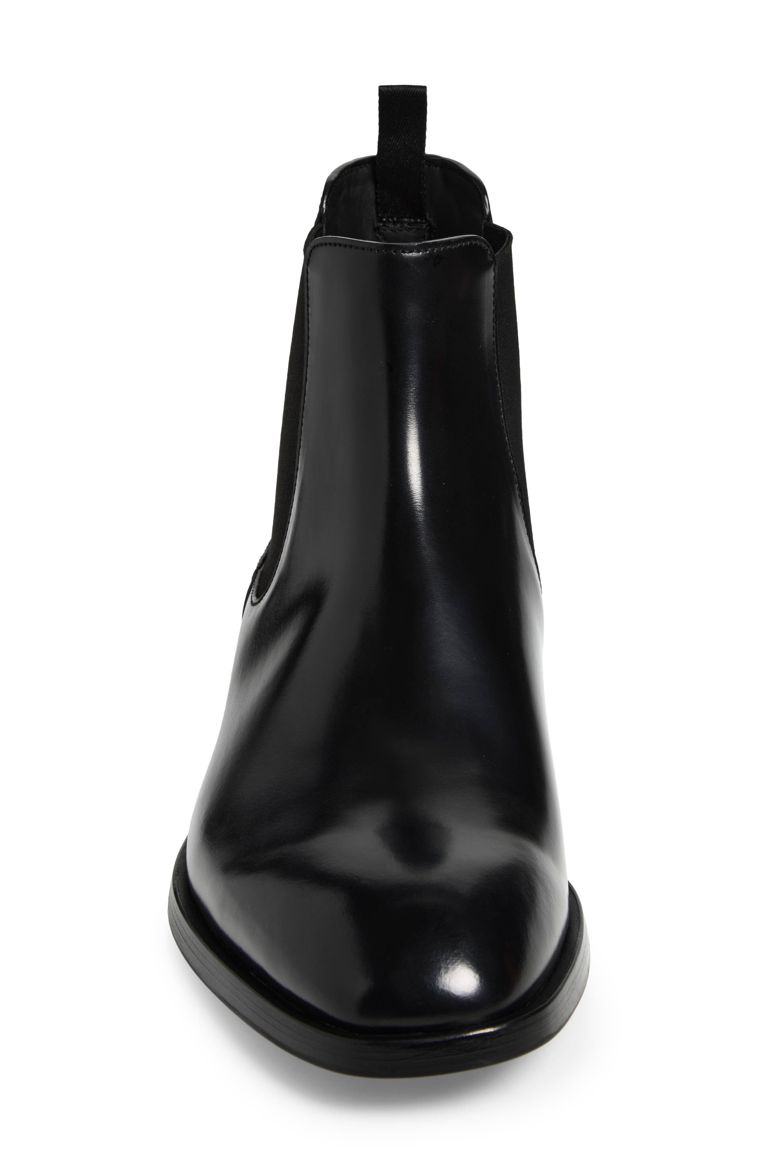 Leather Chelsea Boot, Alternate, color, NERO