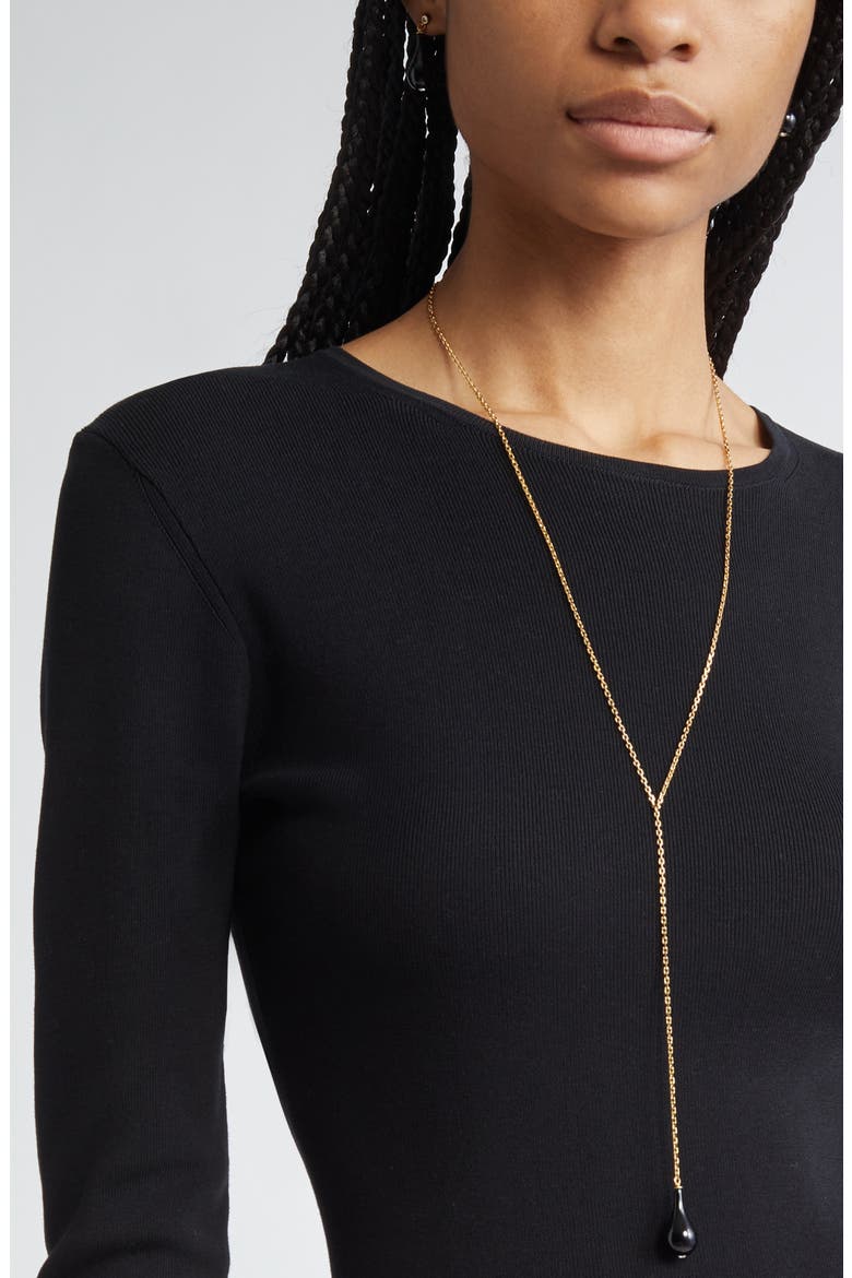 Compact Organic Cotton Top, Alternate, color, BLACK