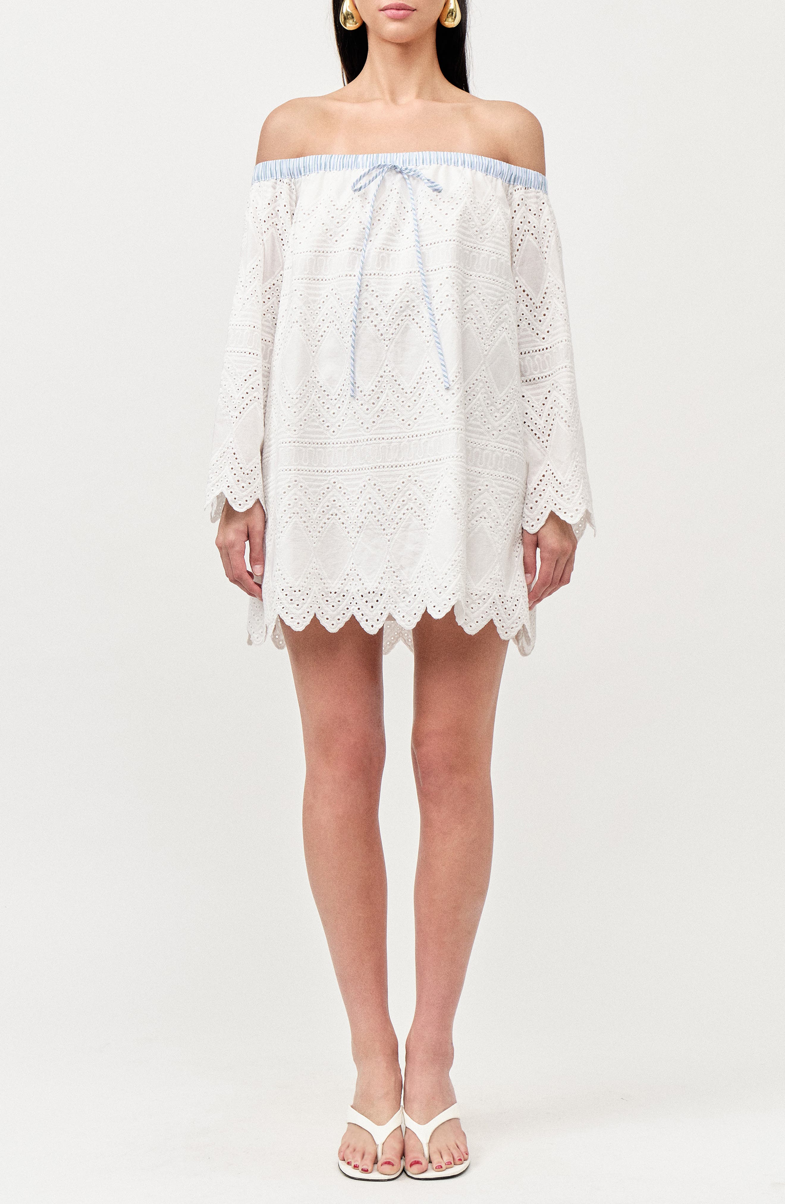 selected WHITE EMBROIDERY