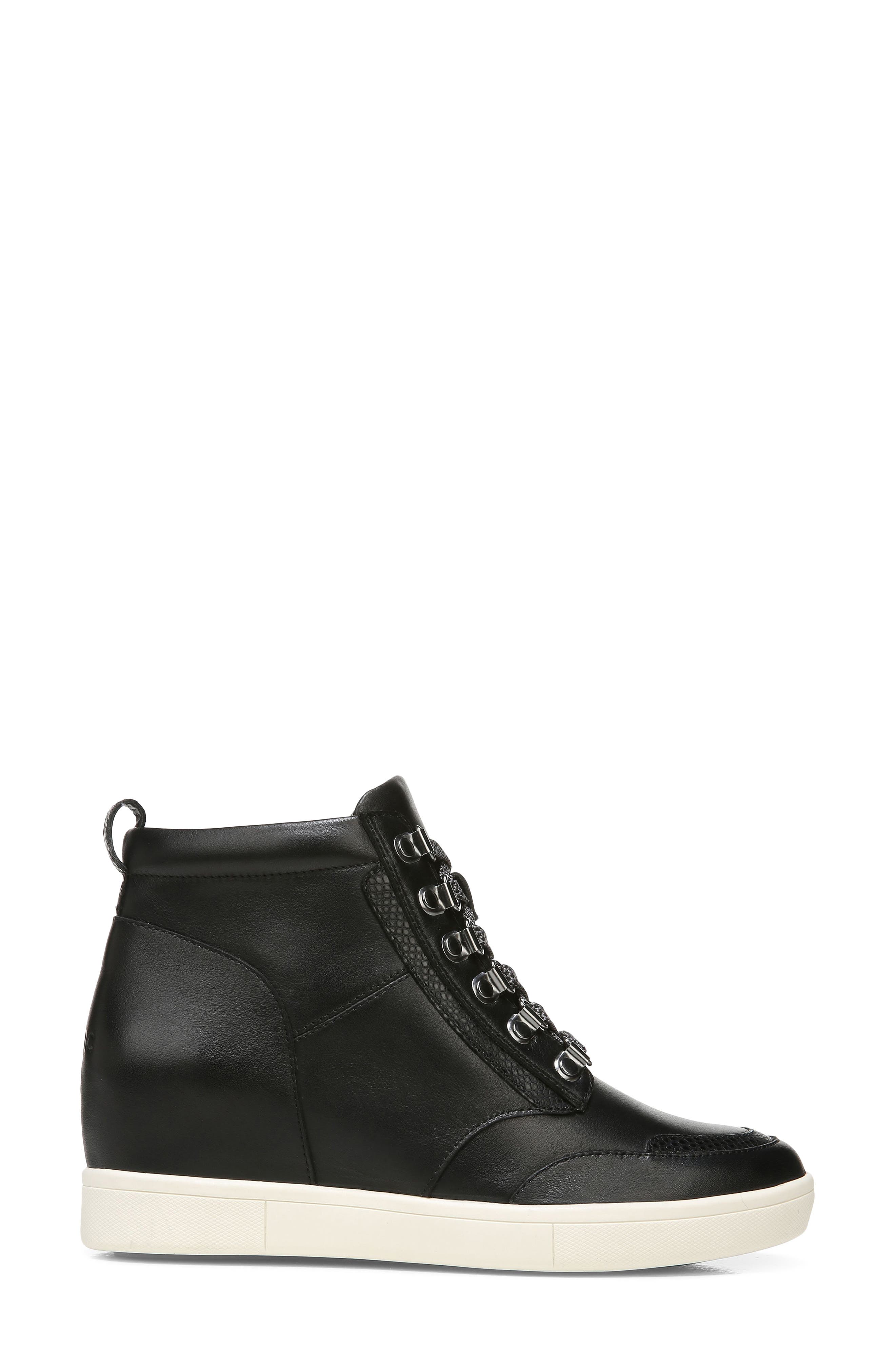 Vionic Jordy Lace-Up Wedge Bootie, Alternate, color, 