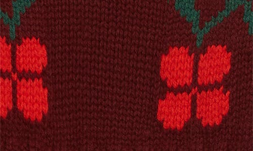 Bode Skunk Royal Alpaca Sweater In Black
