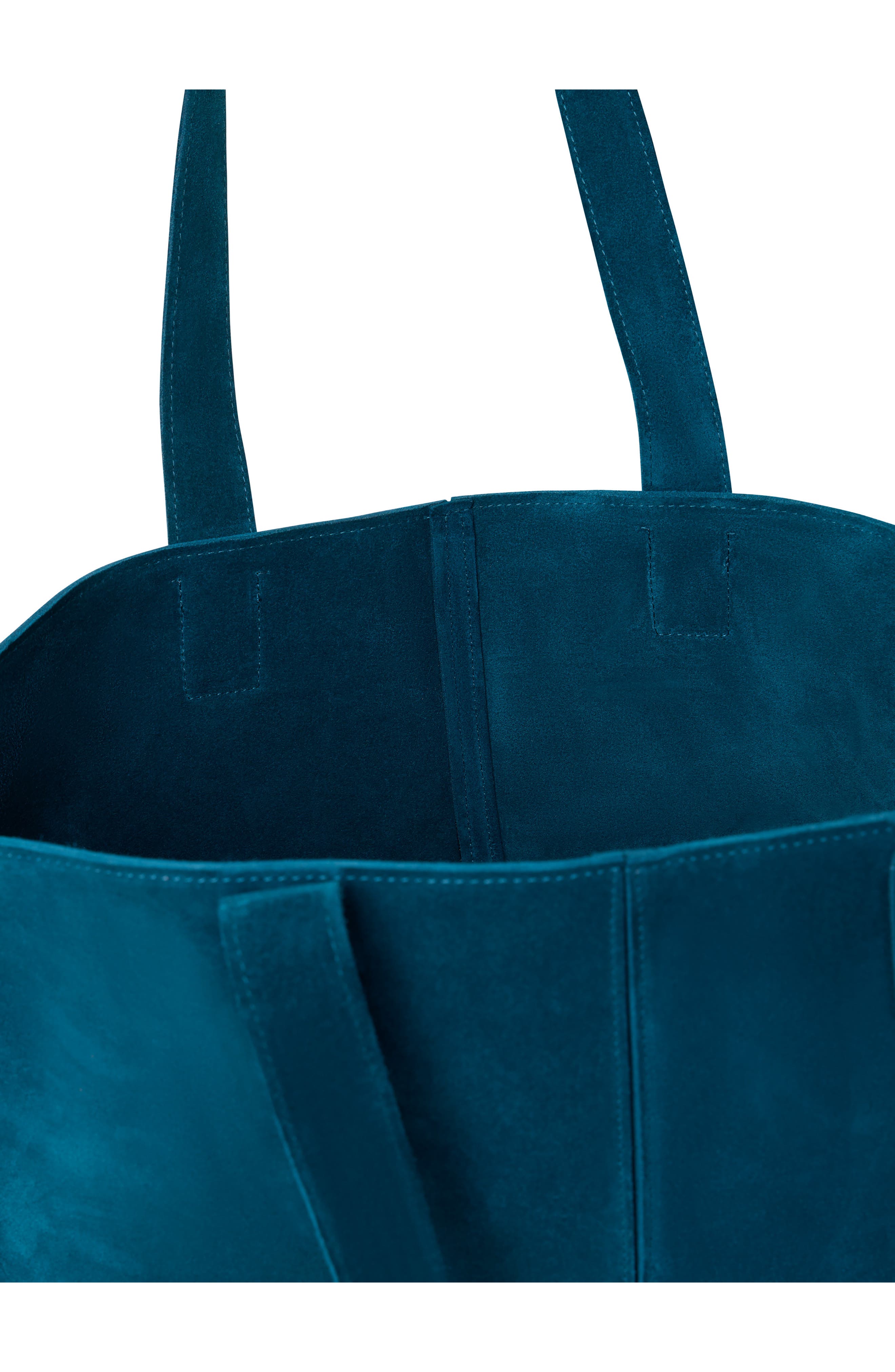 Medium AI Suede Convertible Shoulder Tote, Alternate, color, OTTANIO