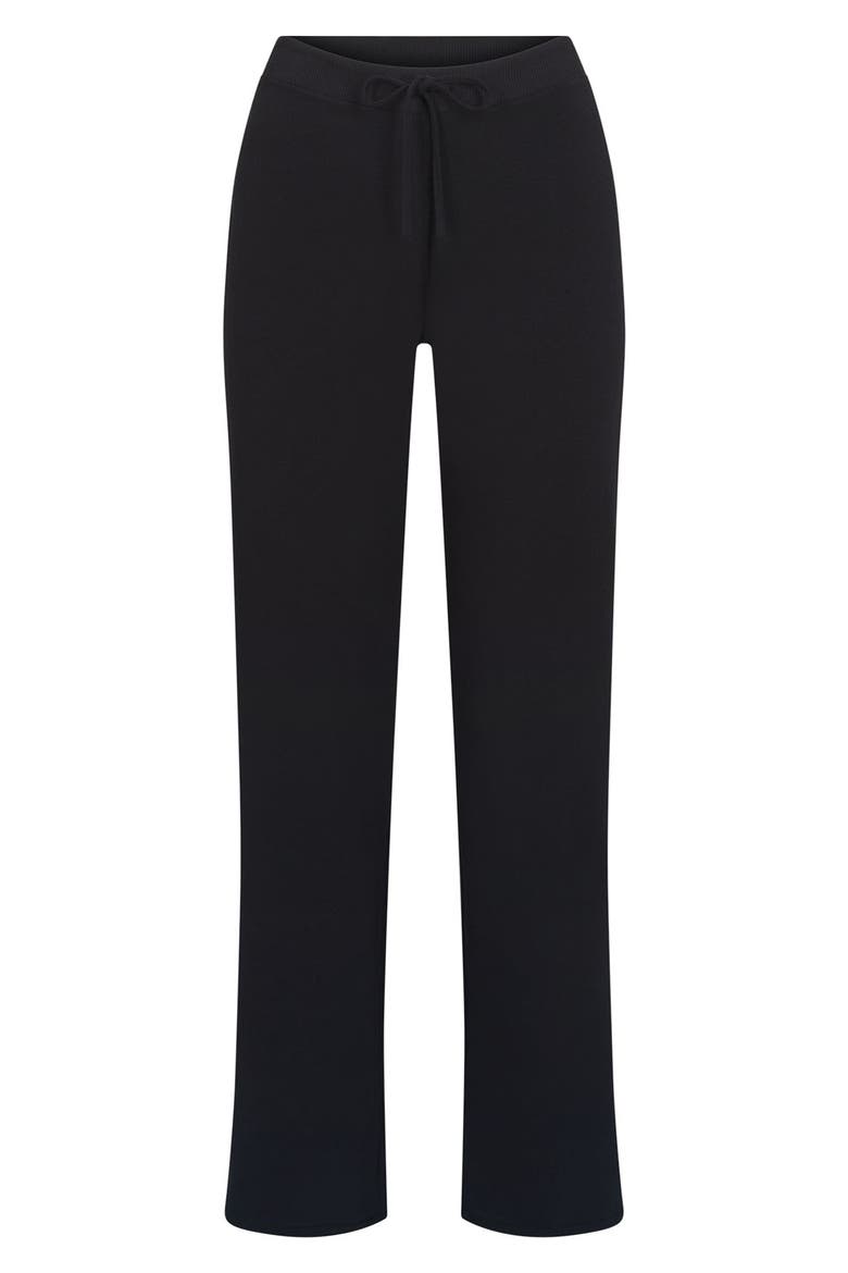 Stretch Cotton Sleep Pants, Alternate, color, SOOT