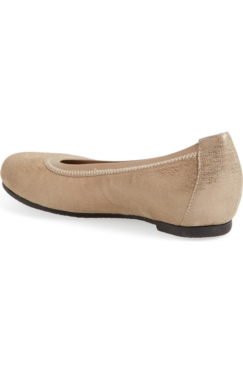 Munro 'Ashlie' Flat, Alternate, color, Gold