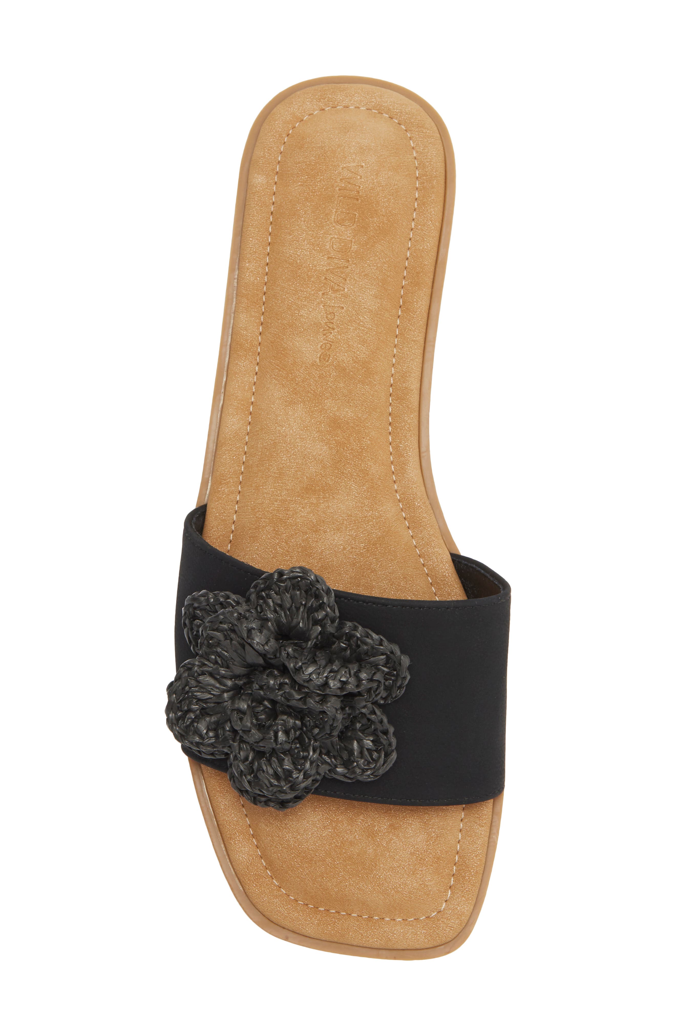 TAVO FLAT SANDALS, Alternate, color, BLACK