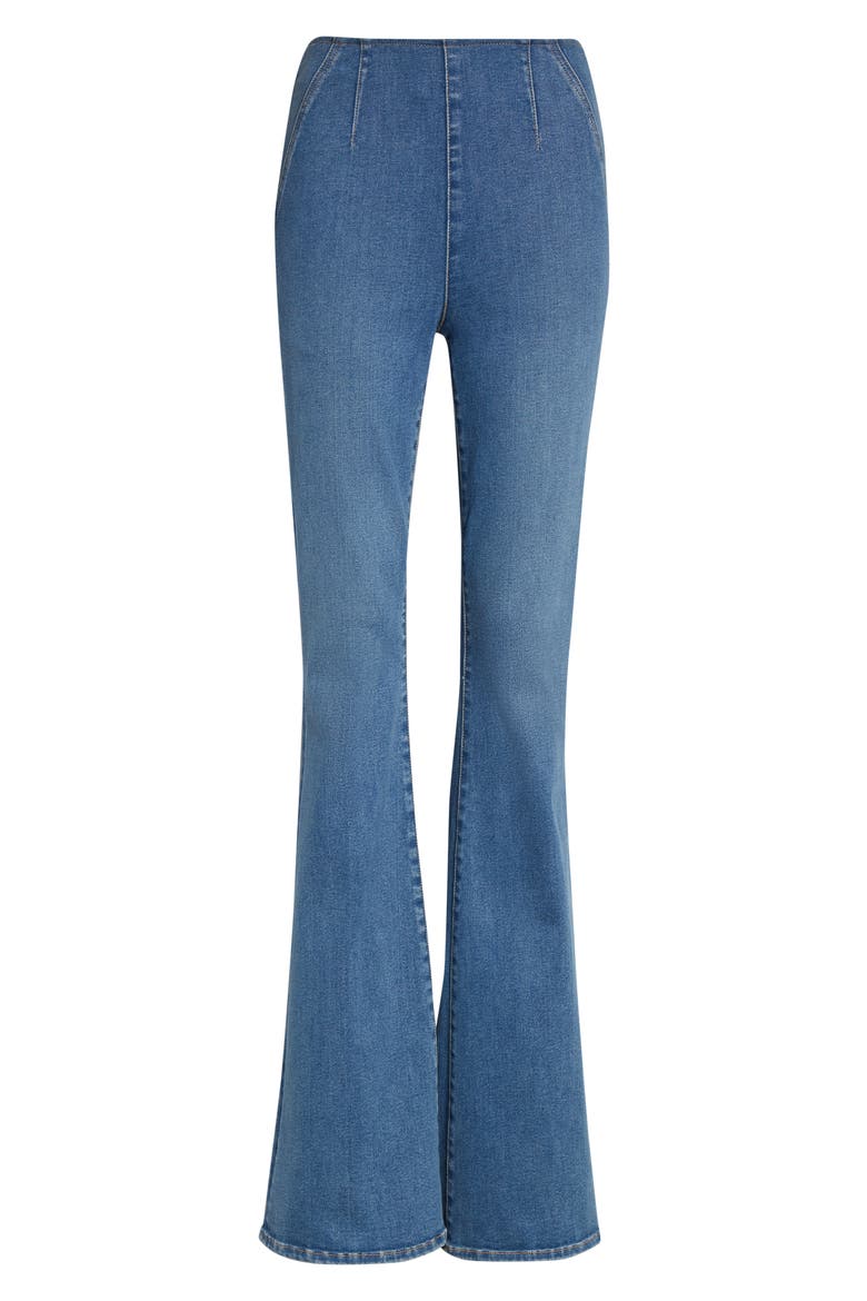 Beverly Off Duty High Waist Skinny Flare Jeans (Women) | Nordstrom