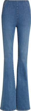 Veronica Beard Beverly Off Duty High Waist Skinny Flare Jeans