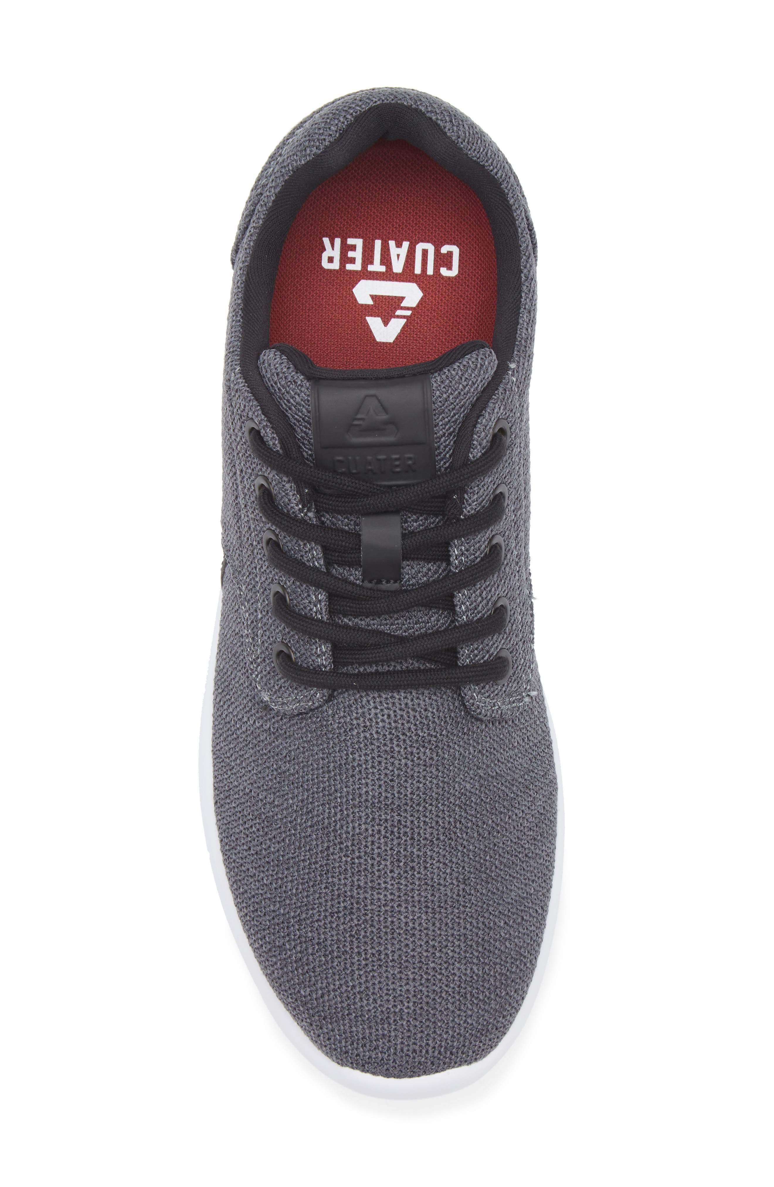 The Daily Sneaker, Alternate, color, HEATHER DARK GREY