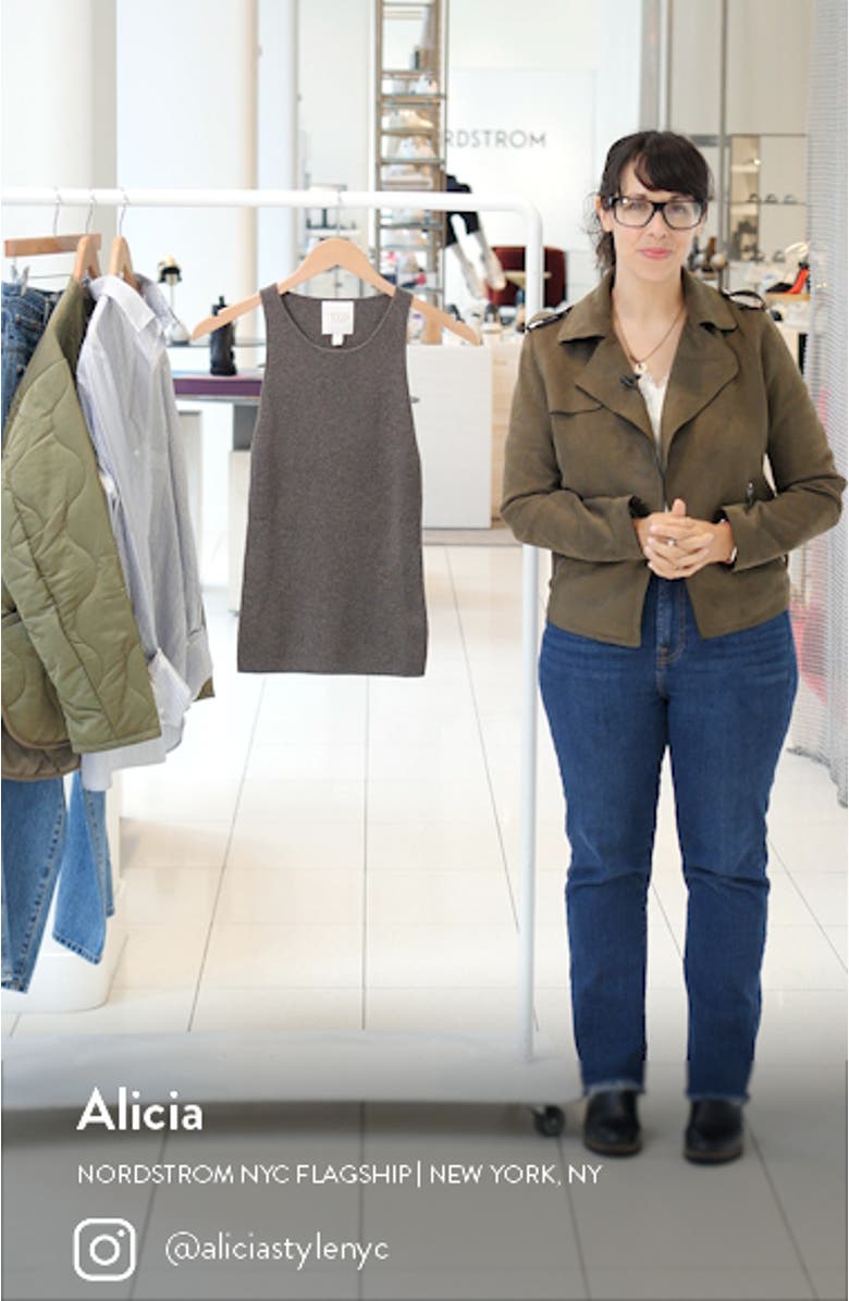 Harbor Cashmere Tank Sweater, sales video thumbnail