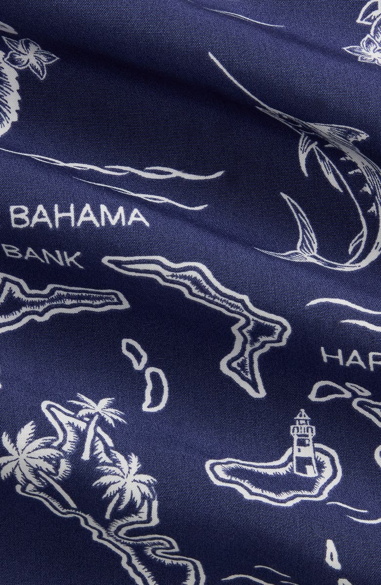 Polo Ralph Lauren Classic Fit Polo Bear Camp Shirt, Alternate, color, 7231 Harbor Island Bear