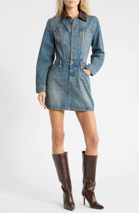 Maxella Denim Jacket Minidress