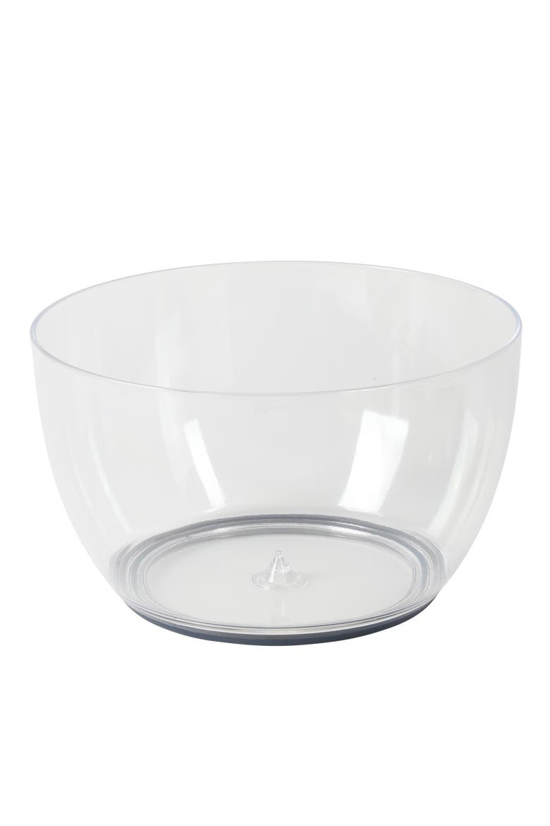 Aero Stainless Steel Salad Spinner with Removable Basket, Alternate, color, Red