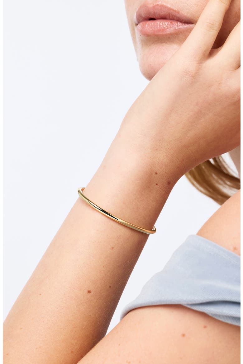 Carter Bangle Bracelet, Alternate, color, GOLD