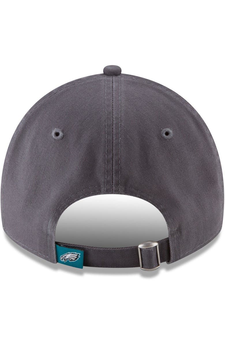 New Era Men's New Era Graphite Philadelphia Eagles Icon Core Classic 2.0 9TWENTY Adjustable Hat, Alternate, color, 