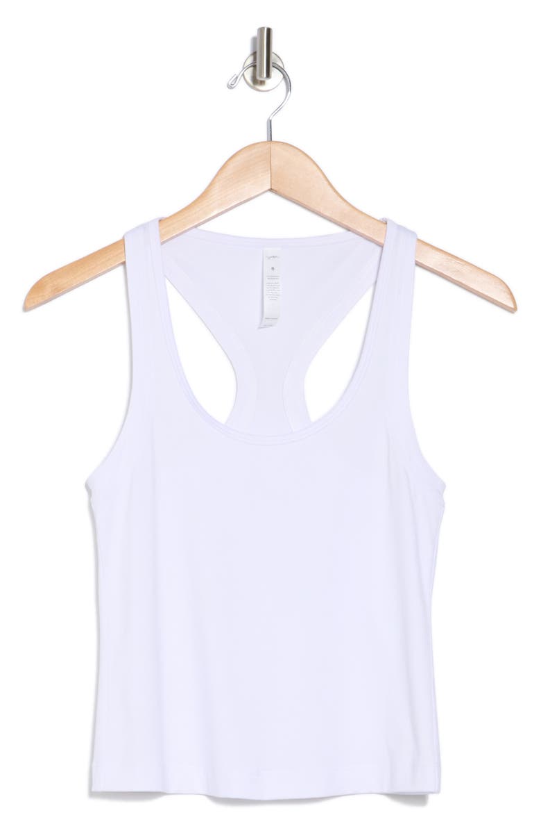 X by Gottex Racerback Tank, Alternate, color, White