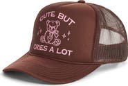 Friday Feelin’ Cute But Cries A Lot Trucker Hat