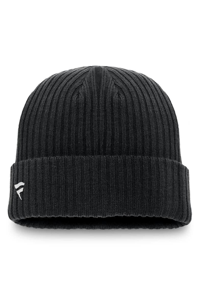 Men's Fanatics Black Los Angeles Kings Component Cuffed Knit Hat, Alternate, color, Black