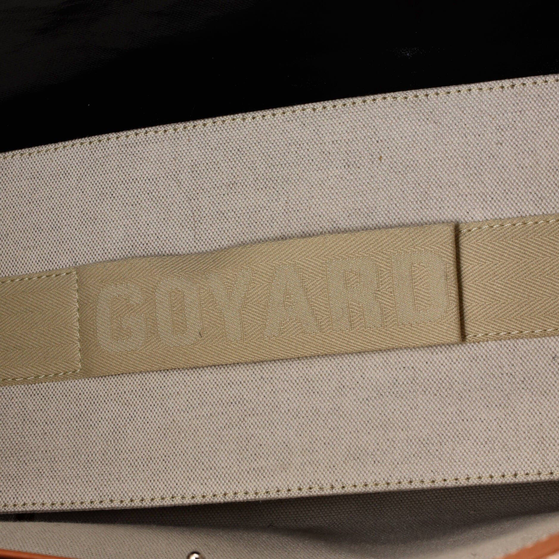 Pre-Owned Goyard Bellechasse Bag Coated Canvas PM, Alternate, color, Brown