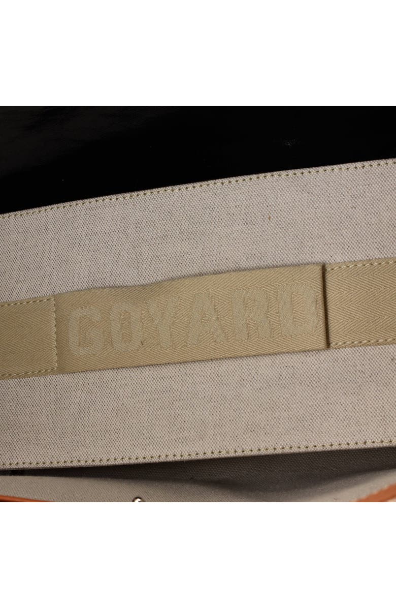 Pre-Owned Goyard Bellechasse Bag Coated Canvas PM, Alternate, color, Brown