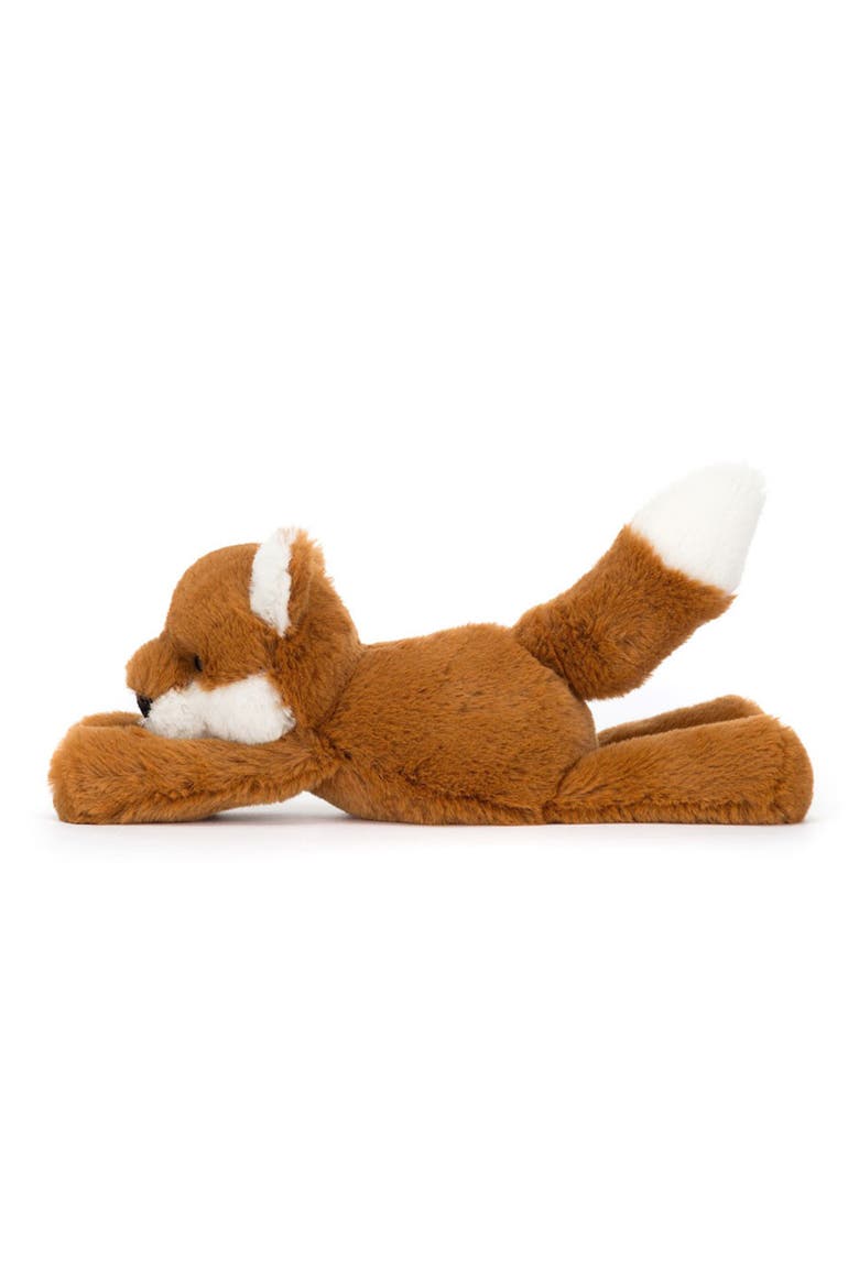 Original Smudge Fox Stuffed Animal, Alternate, color, BROWN