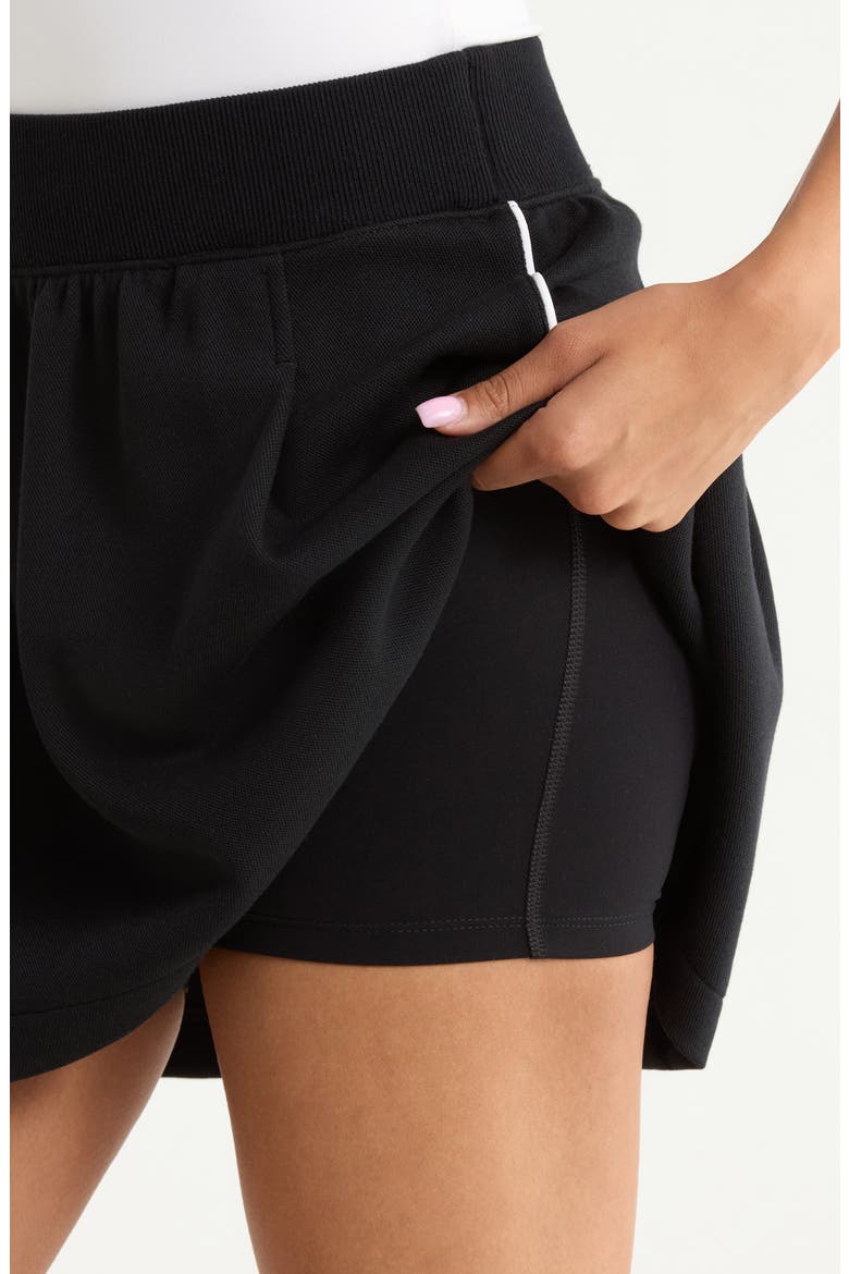 Airpique Skort, Alternate, color, VERY BLACK