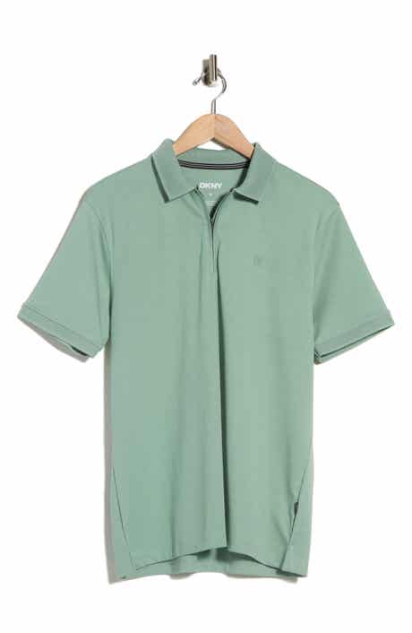 DKNY SPORTSWEAR Everette Quarter Zip Knit Polo