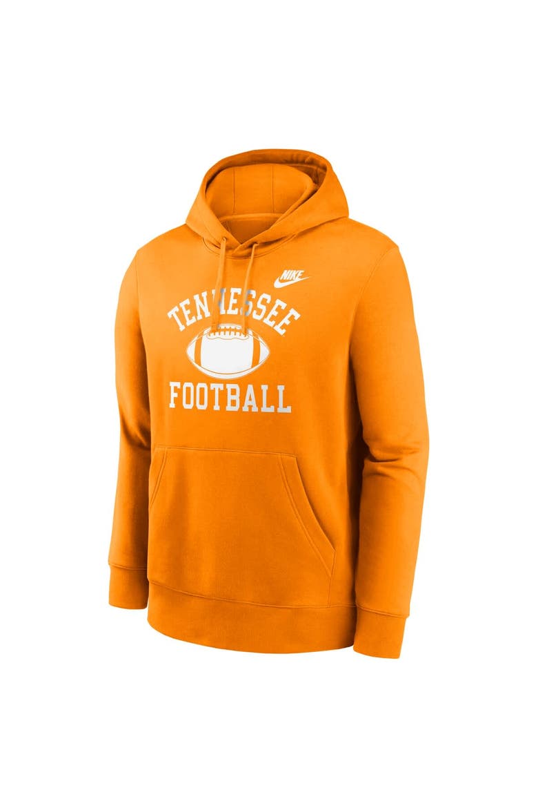 Men's Nike Tennessee Orange Tennessee Volunteers Legacy Football Icon Club Fleece Pullover Hoodie, Alternate, color, Tennessee Orange
