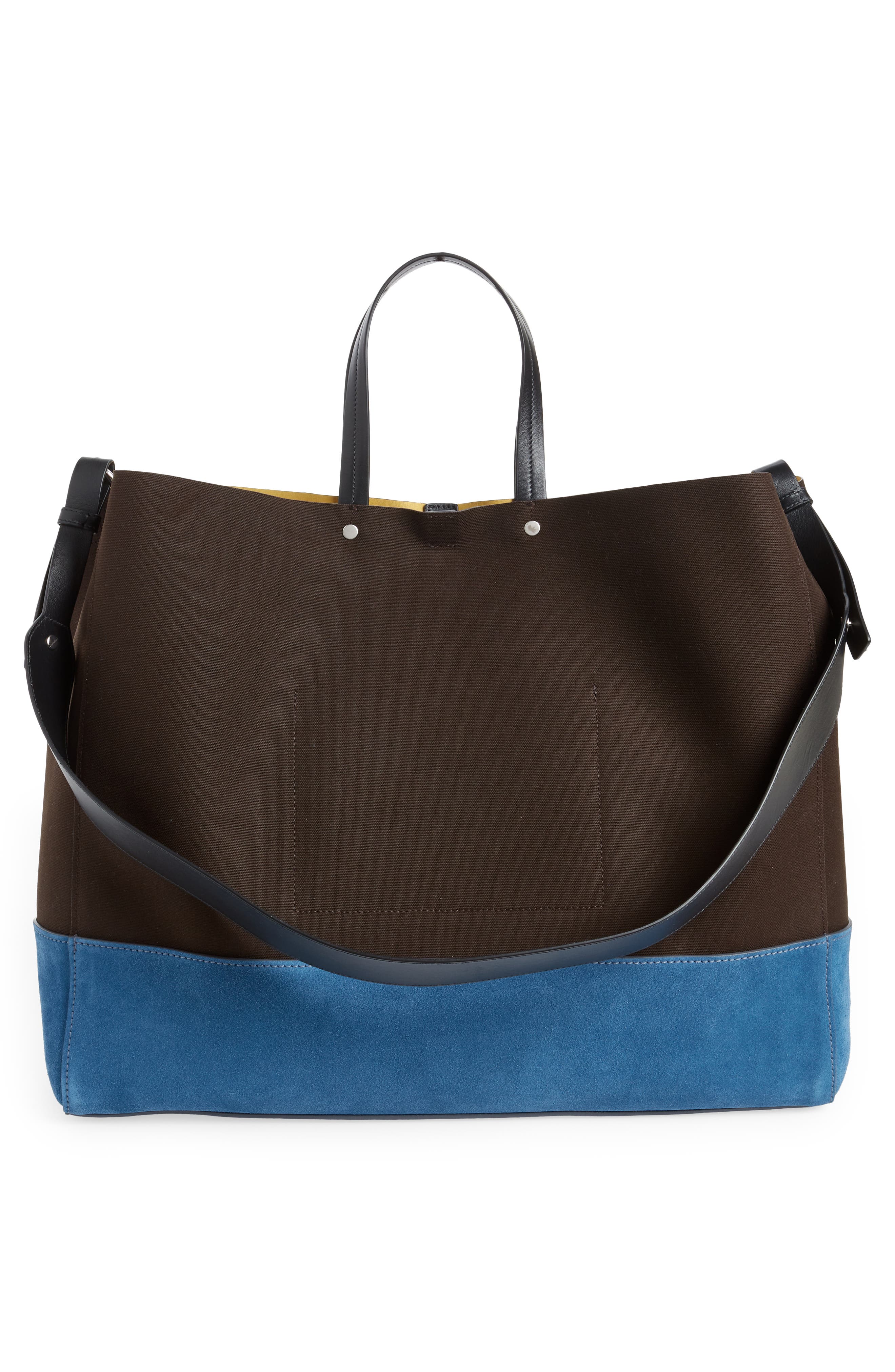 Jil Sander Base Pocket East/West Tote, Alternate, color, 