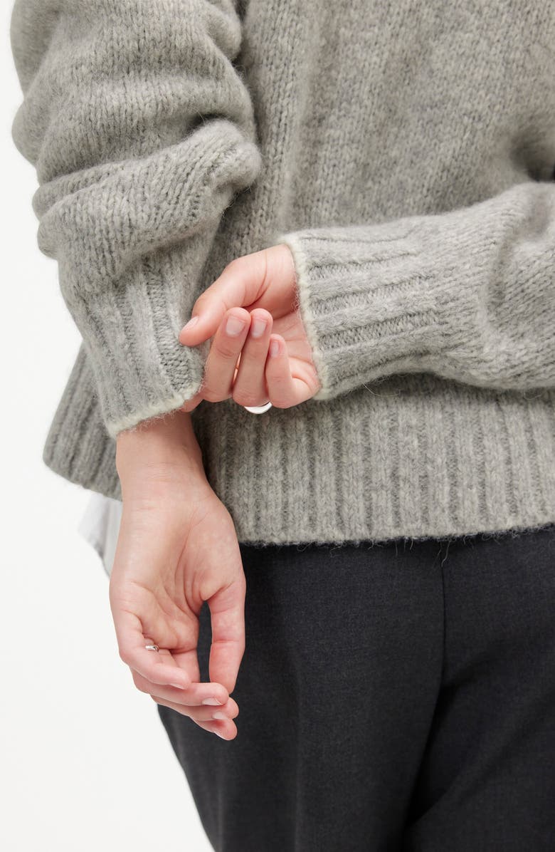 Madewell Chunky Alpaca Blend Turtleneck Sweater, Alternate, color,