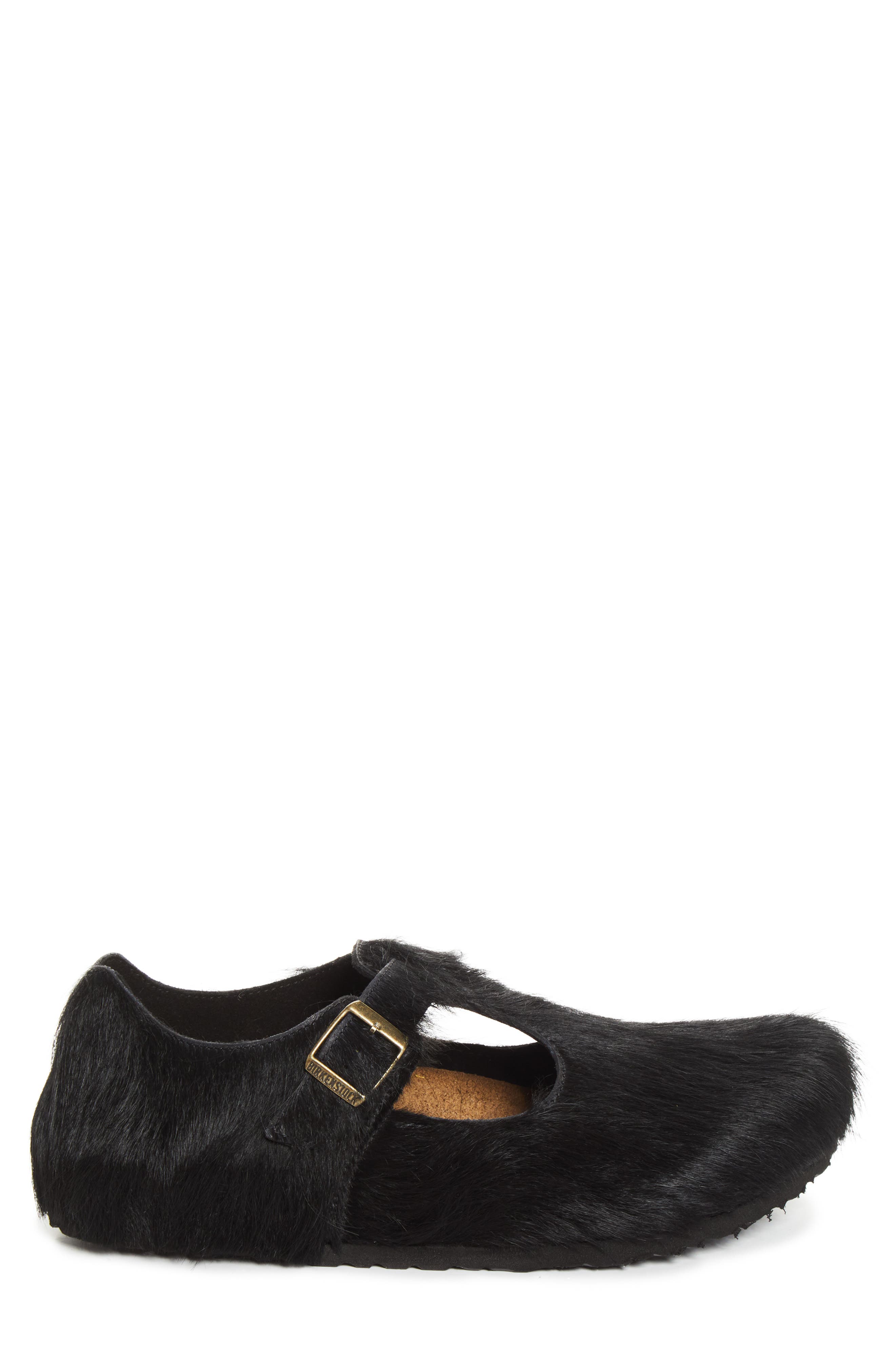 1774 BIRKENSTOCK x Song for the Mute Paris the Rebel Genuine Calf Hair Mary Jane Clog, Alternate, color, Black