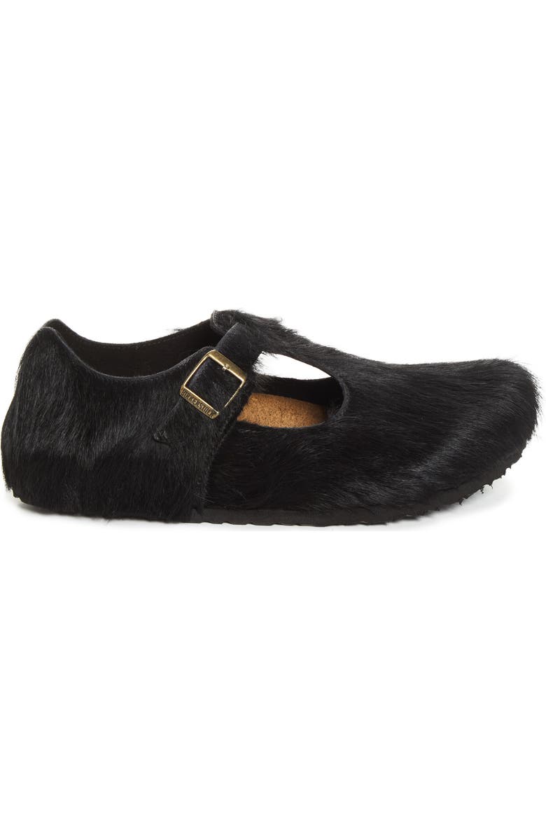 1774 BIRKENSTOCK x Song for the Mute Paris the Rebel Genuine Calf Hair Mary Jane Clog, Alternate, color, Black