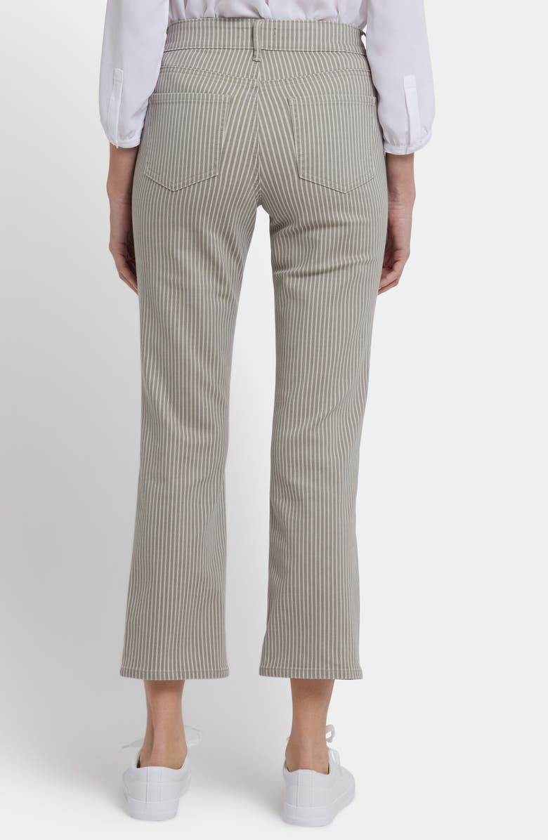 NYDJ Ellison Cool Embrace<sup>®</sup> Stripe High Waist Ankle Straight Leg Jeans, Alternate, color,